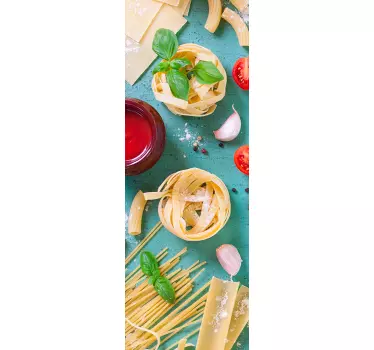 Sticker frigo pasta - TenStickers