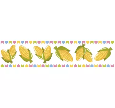 Frise adhésive épis de maïs - TenStickers