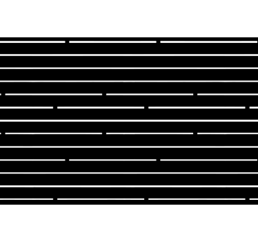 Vitrophanie motif de lignes fines - TenStickers