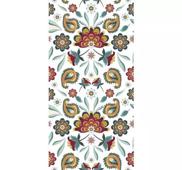 Sticker occultant floral - TenStickers