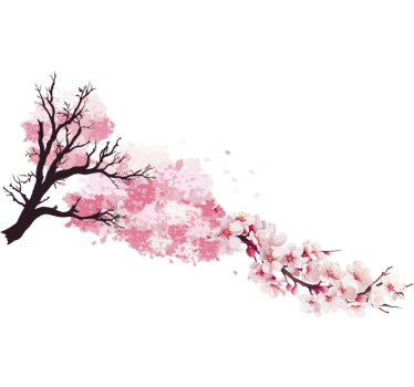 Sticker moto fleurs en fleurs - TenStickers