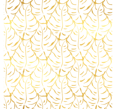Adhésif meuble feuilles tropicales élégantes - TenStickers