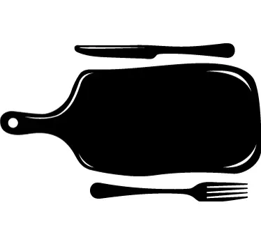 Sticker ardoise craie cuisine - TenStickers