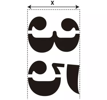 Sticker poubelle chiffre personnalisé - TenStickers