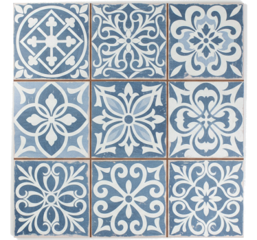 Sticker cuisine carreaux marocains - TenStickers