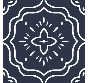 Carrelage adhésif mosaïque géométrique de minuit - TenStickers