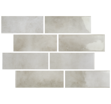 Carrelage adhésif marbre blanc - TenStickers