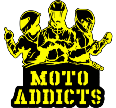 Sticker moto logo des passionnés de moto - TenStickers