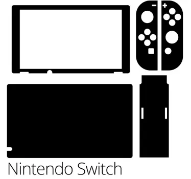 Sticker nintendo stickers stylés pour consoles de jeu - TenStickers