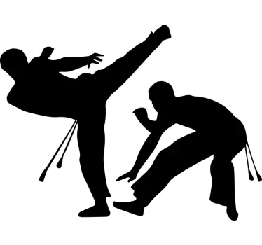 Décoration murale capoeira - TenStickers
