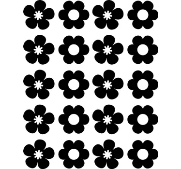Sticker fleurs et plantes assemblage botanique - TenStickers