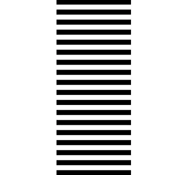 Sticker fenêtre motif lignes opaques - TenStickers