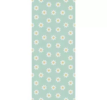 Autocollant frigo fleurs marguerites - TenStickers