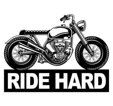 Monter des stickers de moto durs - TenStickers