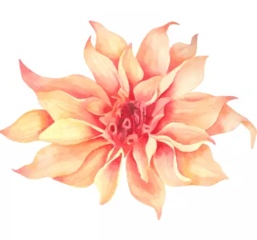 Sticker fleur oeillet - TenStickers