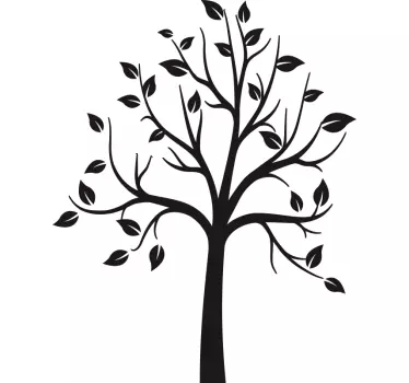 Sticker frigo branches fines - TenStickers