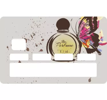 Sticker carte de crédit Parfum d'amour - TenStickers