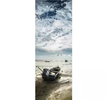 Sticker porte bord de mer - TenStickers
