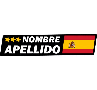 Sticker cadre vélo drapeau personnalisable - TenStickers