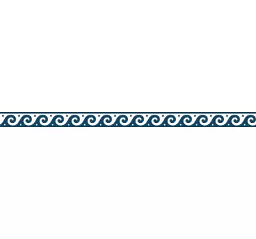 Frise autocollante style grec - TenStickers