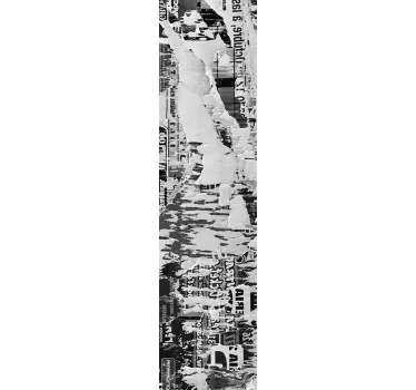 Sticker texture enveloppe de réfrigérateur abstraite - TenStickers