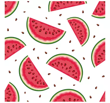 Sticker carrelage pastèques - TenStickers