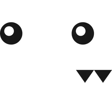 Sticker frigo monstre original - TenStickers