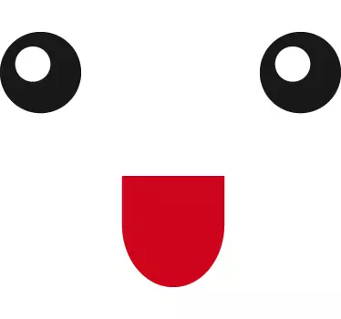 Sticker frigo sourire - TenStickers