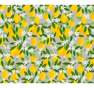 Adhésif meuble citronnier - TenStickers