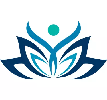 Sticker nature symbole de l'esprit lotus - TenStickers