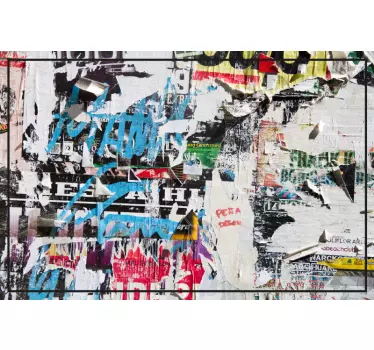 Sticker ordinateur portable style graffiti urbain - TenStickers