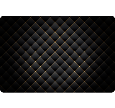 Sticker ordinateur portable texture noire - TenStickers