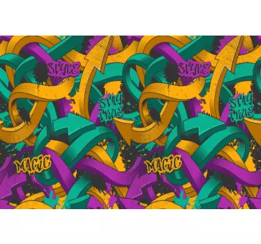 Sticker PC Art du graffiti - TenStickers