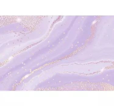 Sticker ordinateur portable marbre violet - TenStickers