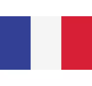 Sticker décoratif drapeau de la France - TenStickers