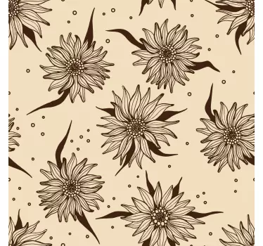 Sticker Meuble Vieux tournesol - TenStickers