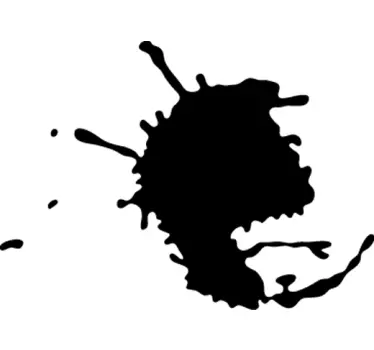 Sticker tache splash - TenStickers