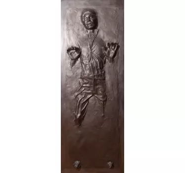Sticker frigo Han Solo carbonite - TenStickers