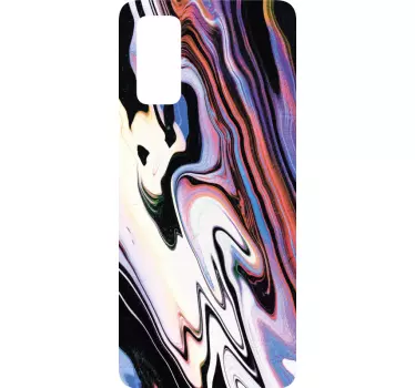 Sticker samsung flots abstraits colorés - TenStickers
