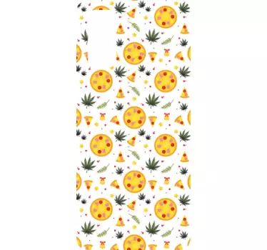 Sticker samsung délice de pizza fromagée - TenStickers