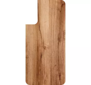 Sticker samsung fini bois naturel - TenStickers