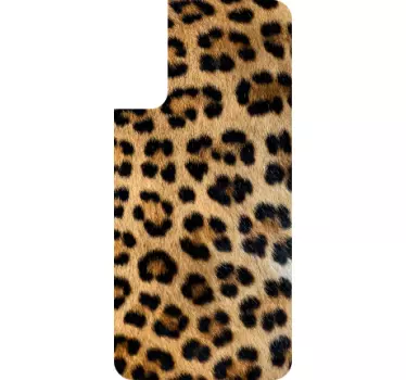 Sticker samsung motif peau de léopard - TenStickers