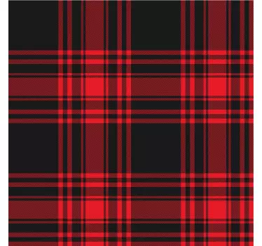 Sticker samsung design à motif tartan - TenStickers