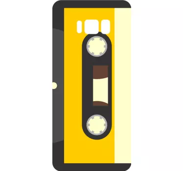 Sticker samsung cassette audio vintage - TenStickers