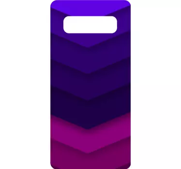 Sticker samsung motif chevron dégradé de couleurs - TenStickers