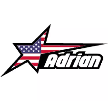 Sticker moto personnalisé prénom et drapeau États-Unis - TenStickers