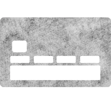 Sticker Carte Bancaire Texture originale de pierre grise grunge - TenStickers