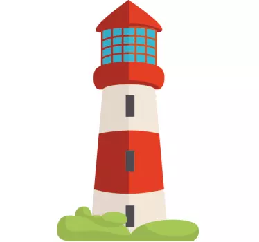 Sticker enfant phare marin - TenStickers