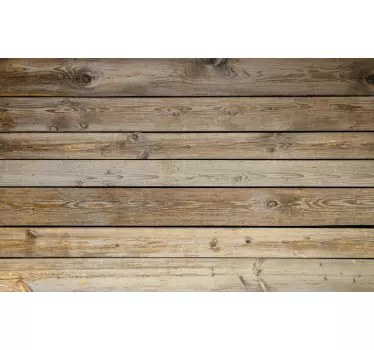 Sticker Frise Murale Diverses planches de bois différentes - TenStickers
