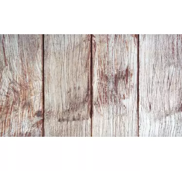 Sticker texture planches de bois grises - TenStickers